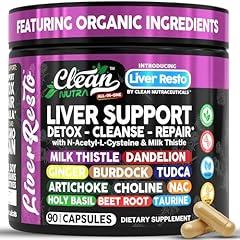 Clean Nutraceuticals Liver Detox & Repair Supplement