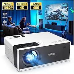 FUDONI 4K WiFi Bluetooth Portable Projector