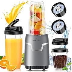 LAMPICK 1100W Personal Blender and Grinder Combo