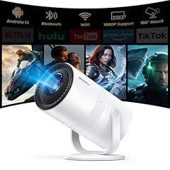 Wisholy Mini Projector Android 12