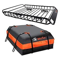 MeeFar Universal Roof Rack and Carrier Bundle