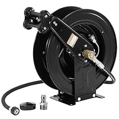 FIXFANS High Pressure Washer Hose Reel 50FT