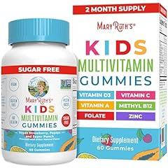 MaryRuth Organics Kids Sugar-Free Multivitamin Gummies