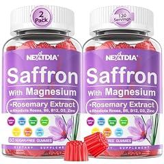 Nextdia Saffron Gummies - Calm & Focus Formula