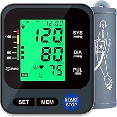 FACEIL Blood Pressure Monitor with Hypertension Display