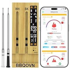 BBQOVN Wireless Meat Thermometer with App Control