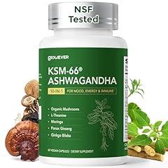 GlowEver Ashwagandha Mood & Energy Support Supplements