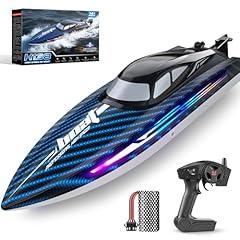30KMH RC Boat with LED Lights