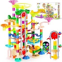 JOYIN Glowing Marble Run with Elevator