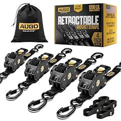 AUGO Retractable Ratchet Straps for Cargo