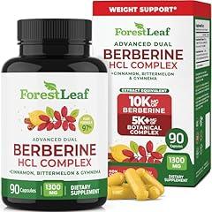 ForestLeaf Berberine Supplement with Cinnamon & Gymnema