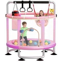 Toddler Trampoline with Safety Enclosure Net