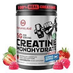 Natures Aid Creatine Monohydrate Gummies
