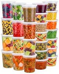 JoyServe Deli Food Containers with Lids