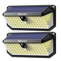 TECKNET 416 LED Solar Motion Sensor Lights