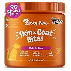 Zesty Paws Omega 3 Fish Oil Chews
