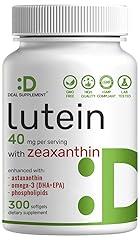 Deal Supplement Lutein Zeaxanthin 40mg Enhanced