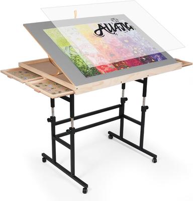 puzzle table with legs