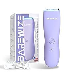 BAREWIZE Bikini and Body Trimmer - Lilac Purple