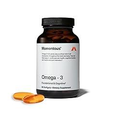 Momentous Omega 3 Fish Oil Supplement