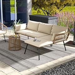 DWVO Patio Furniture Set 3 Piece