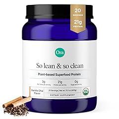 Ora Organic Vegan Protein Powder Vanilla Chai