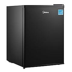 Midea WHS-87LB1 Mini Refrigerator 2.4 Cu Ft Black