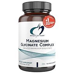 Designs for Health Magnesium Glycinate Complex 120 Count