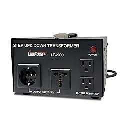 LiteFuze LT Series 2000 Watt Voltage Converter