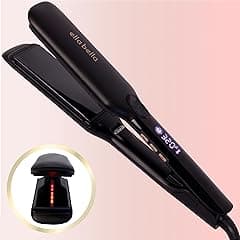 ELLA BELLA Titanium Flat Iron Hair Straightener