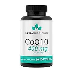 Luma Nutrition CoQ10 400mg Softgels