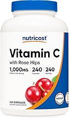 Nutricost Vitamin C with Rose Hips