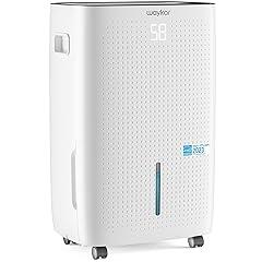 Waykar 150 Pints Dehumidifier with Pump for Large Spaces