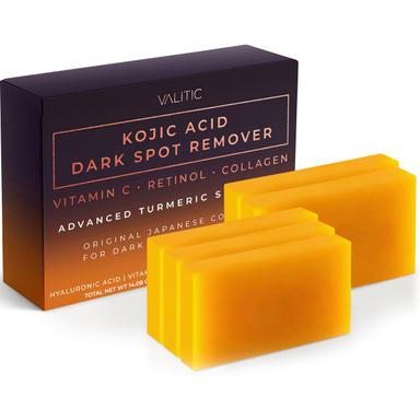 turmeric and kojic acid soap