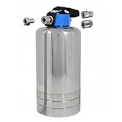 Blu Tech RV Water Softener, Stainless Steel, 10,000 Grain