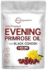 Micro Ingredients Evening Primrose Oil 1300mg 240 Softgels