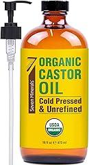 Seven Minerals Organic Castor Oil 16 fl oz