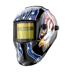 TOOLIOM Solar Welding Helmet Blue Eagle