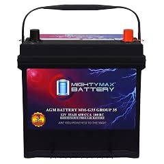 Mighty Max Start and Stop Car Battery Group 35