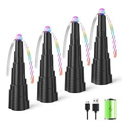 VEUIEIZT Rechargeable Fly Fans 4 Pack