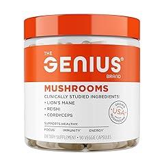 Genius Mushroom Supplement for Wellness & Immune Support