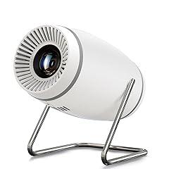 Fearwiky Rotatable 4K Projector with WiFi and Bluetooth