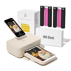 HPRT Desktop Photo Printer 4x6 with Supplies
