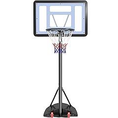 Yaheetech Adjustable Portable Basketball Hoop 32"