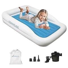 Commouds Toddler Travel Bed with Bumpers