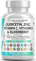 Clean Nutraceuticals Quercetin Zinc Vitamin C D Bromelain