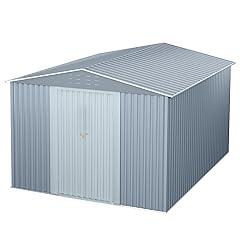 Hipicute Large Outdoor Metal Storage Shed