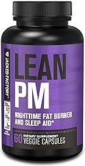 Jacked Factory Lean PM Night Time Fat Burner