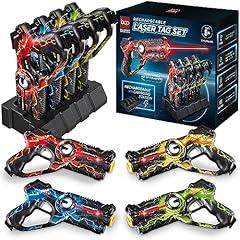 Laser Tag Blasters Set with Docking Station