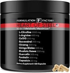 Heart Of Steel Nitric Oxide Supplement